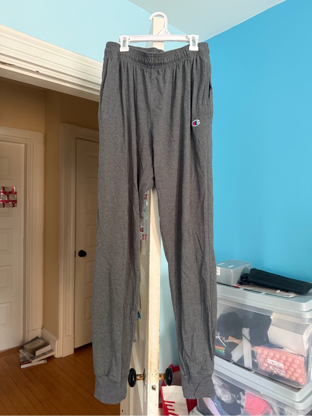 Champion Charcoal Gray Jogger Sweatpants